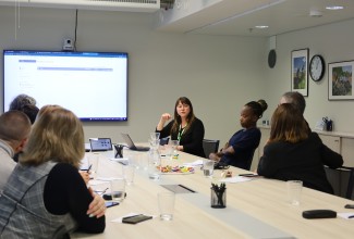 Meeting with the e-governance experts of Moldova and Namibia